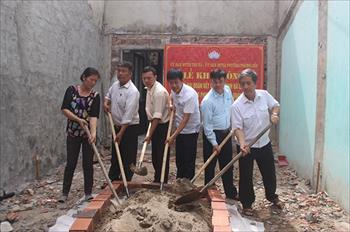 Quảng Yên: Khởi công xây dựng nhà "Đại đoàn kết" cho hộ nghèo