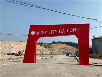 Bán ô đất thổ cư đường ô tô tận nơi-gần dự án Ruby City,Hà Khánh,Hạ Long