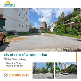 Bán cắt lỗ đất biệt thự Đông Hùng Thắng - Hạ Long