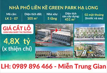 HOT HOT HOT, dự án Green Park Hạ Long đại hạ giá