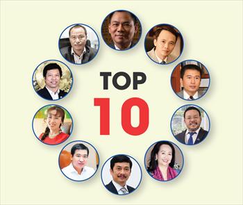 Top 10 doanh nhân ảnh hưởng lớn trên thị trường bất động sản 2017