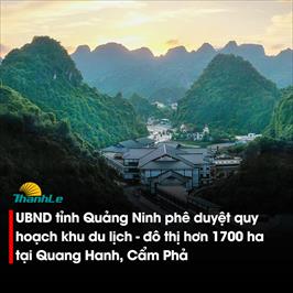 Quảng Ninh duyệt quy hoạch khu du lịch – đô thị hơn 1.700 ha tại Cẩm Phả
