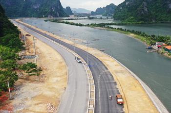 Tăng tốc thi công đường bao biển Hạ Long – Cẩm Phả