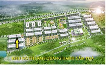 Chính chủ bán cắt lỗ ô góc vườn hoa dự án Km8 Quang Hanh, giá chỉ 16.5tr/m2- LH: 0373.922.992