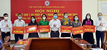 TP Hạ Long (Quảng Ninh): Phát động “Tháng Nhân đạo” năm 2022 tiếp nhận 557 triệu đồng